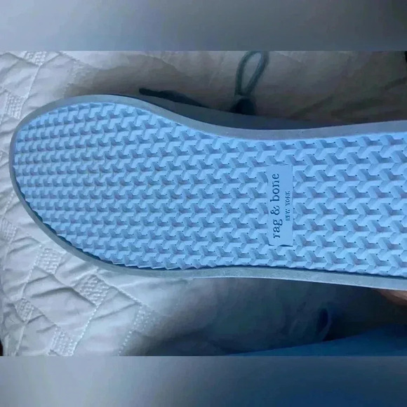 Rag & Bone men’s RB1 Low in Chambray size 6.5/39.5 leather casual - Picture 12 of 13